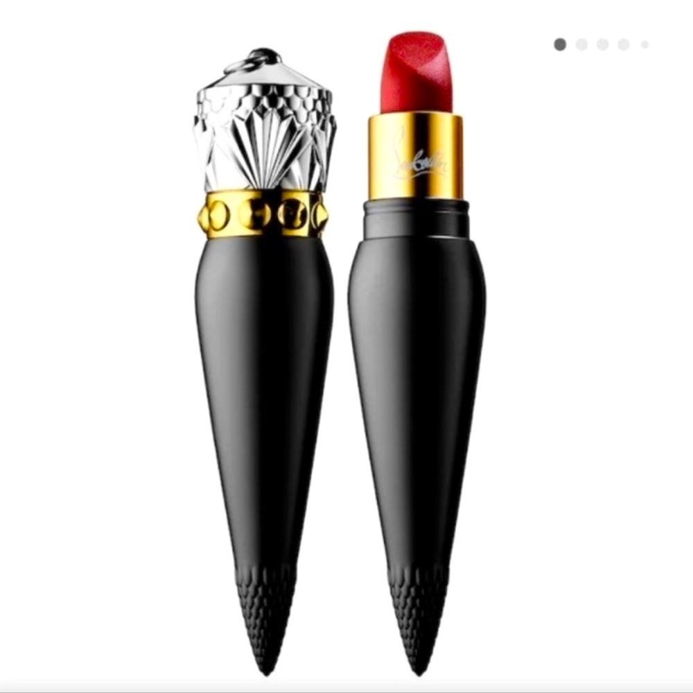 Christian Louboutin Bullet Lipstick 001M velvet red matte lip with box